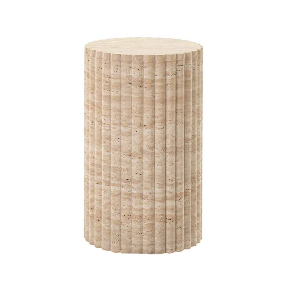 Приставной столик Travertino Pillar